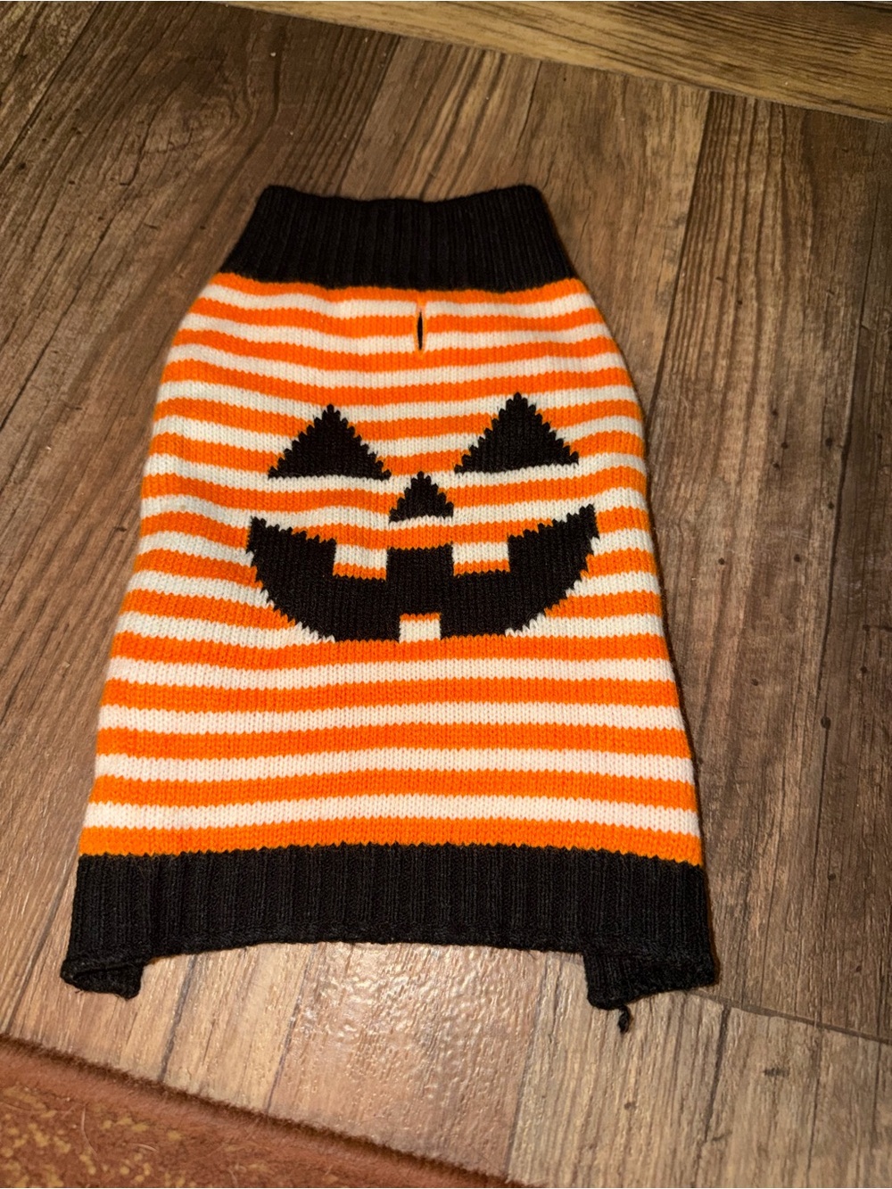 Halloween dog sweater